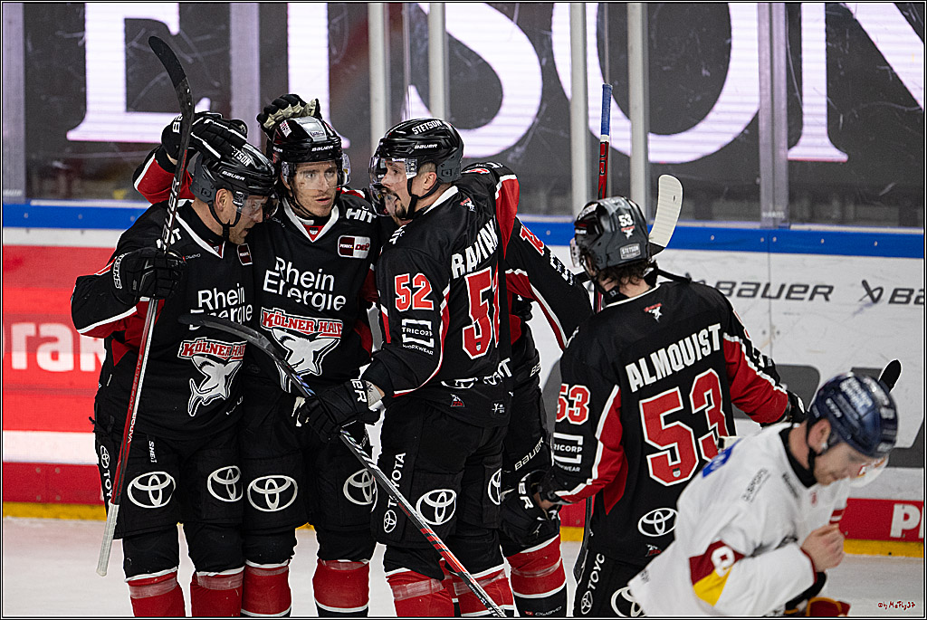 PENNY DEL 1; Kölner Haie - Düsseldorfer EG ; Köln, 16.02.2025